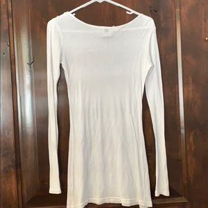 White long sleeve shirt